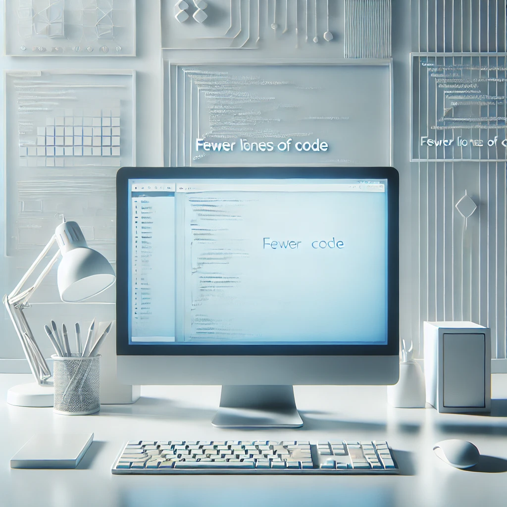 Why Fewer Lines of Code Generally Leads to Better Software Development